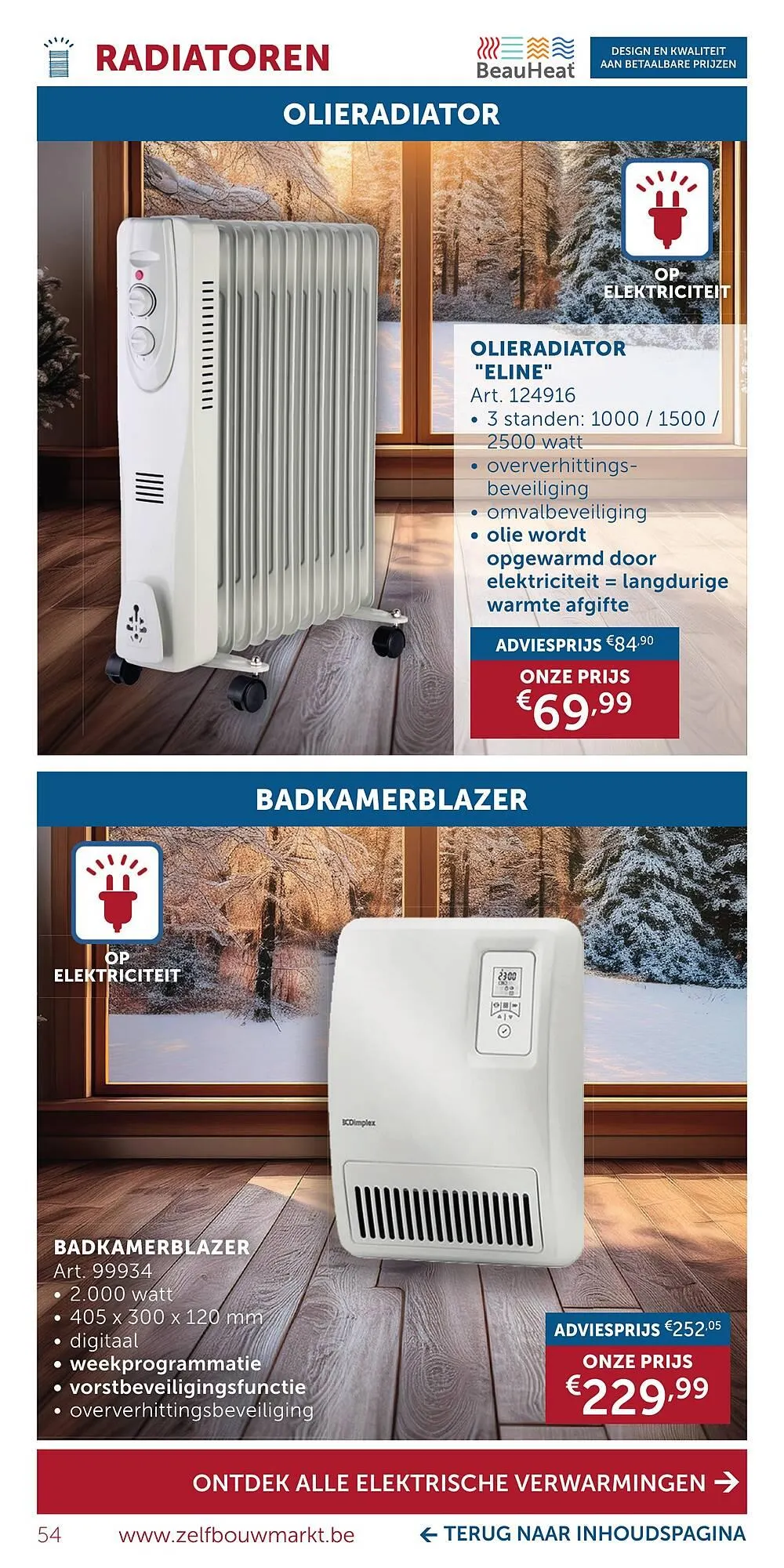 Zelfbouwmarkt folder van 15 december tot 19 januari 2026 - folder pagina 54