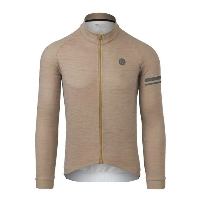 Merino Fietsshirt Lange Mouwen Performance Armagnac Heren
