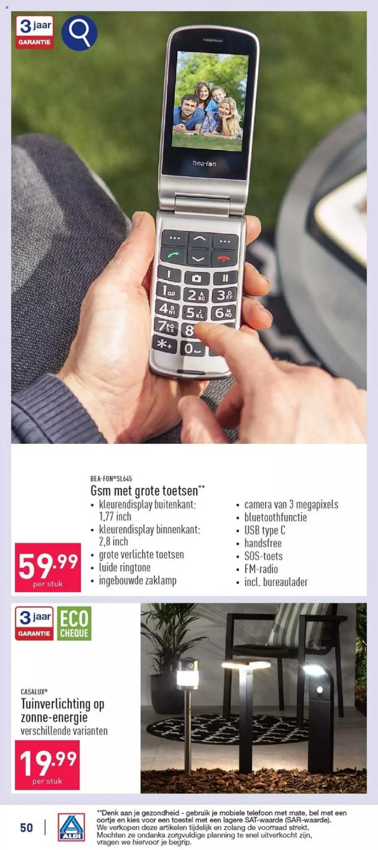 Aldi folder week 19 van 11 mei tot 31 december 2024 - folder pagina 50