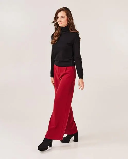 Dunne trui met rolkraag