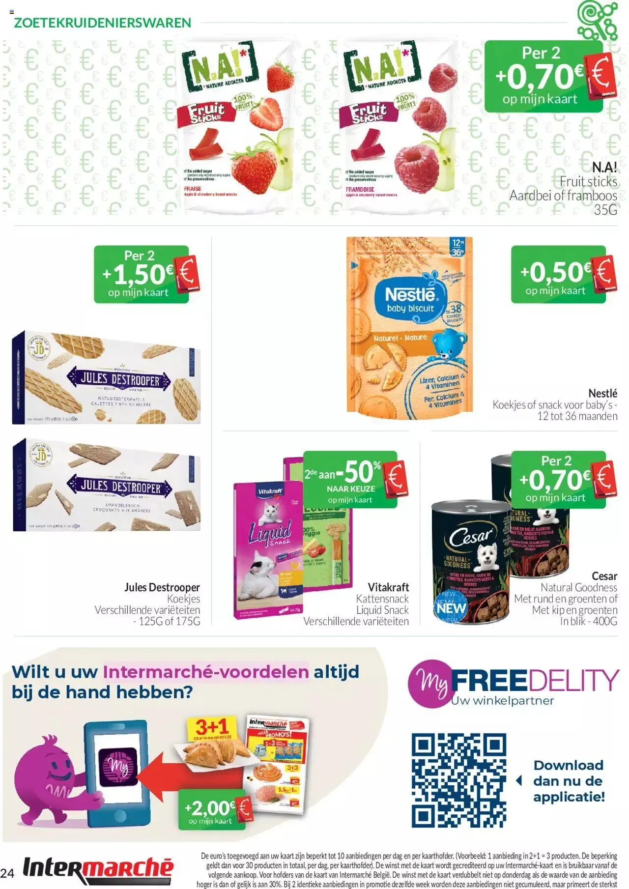 Intermarché De juniaanbiedingen met de Intermarché-kaart van 30 juni tot 31 december 2023 - folder pagina 24