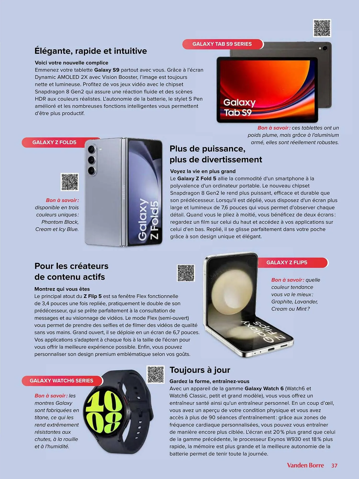 Vanden Borre Magazine van 5 september tot 5 september 2023 - folder pagina 37