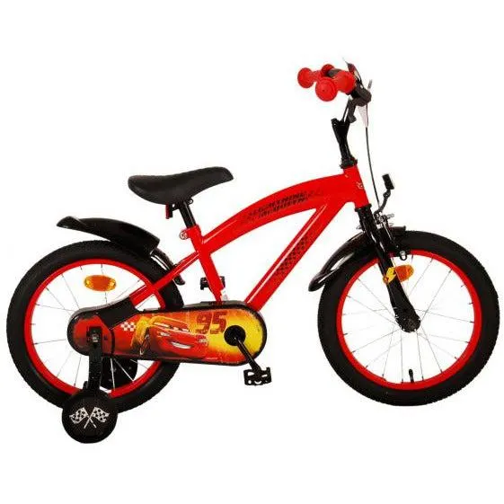 Disney Cars Kinderfiets - Jongens - 16 inch - Rood