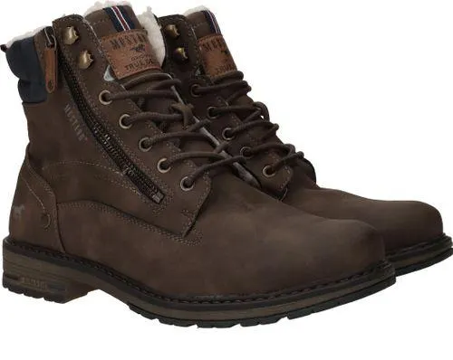 Mustang Veterboots Bruin Heren