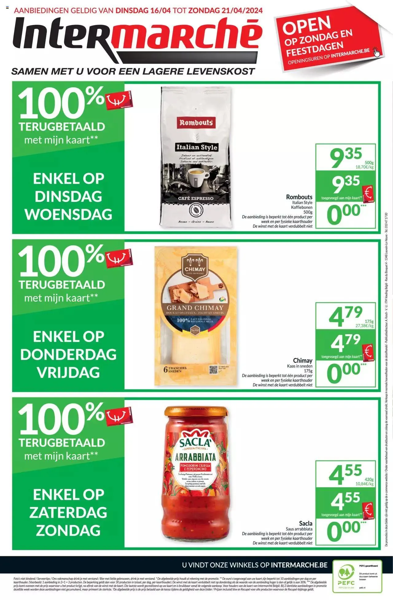Intermarché folder week 16 van 21 april tot 31 december 2024 - folder pagina 16