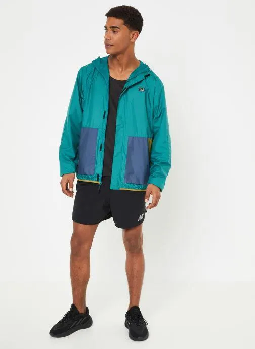 NB AT FZ Woven Jacket - Groen