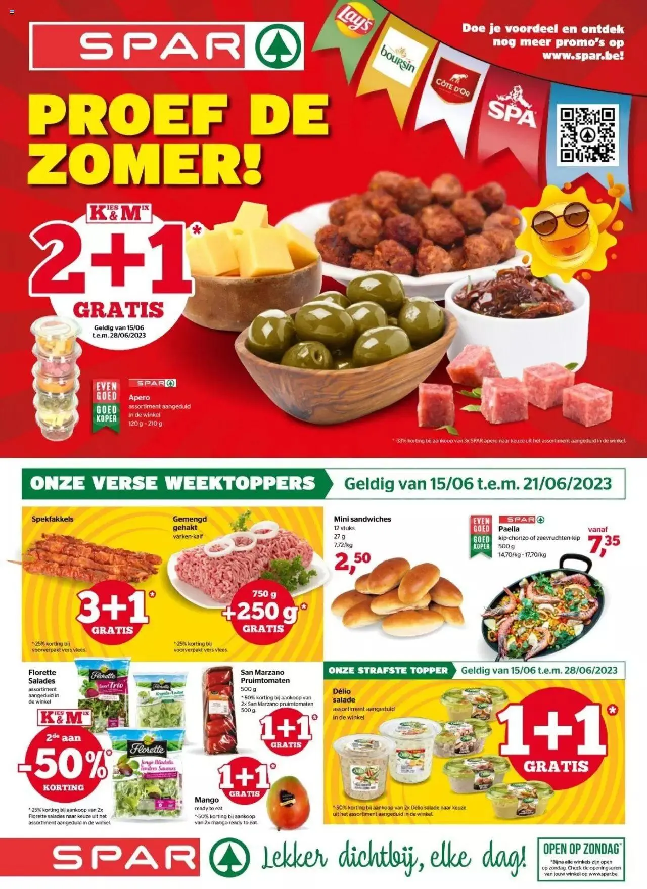 Spar folder van 28 juni tot 31 december 2023 - folder pagina 1