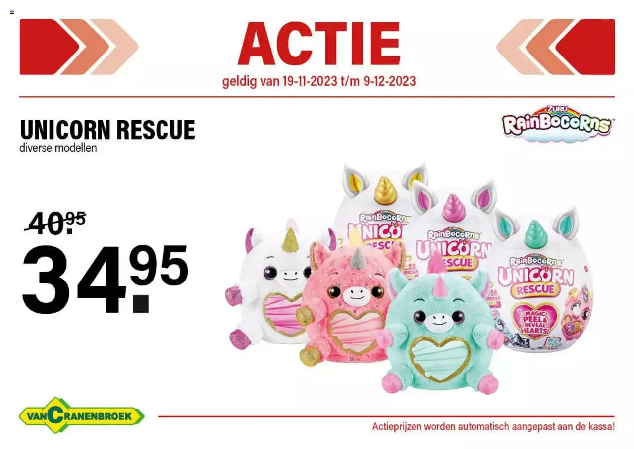 Van Cranenbroek folder / publicité van 9 december tot 31 december 2023 - folder pagina 19