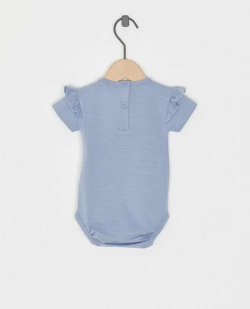 Romper met opschrift