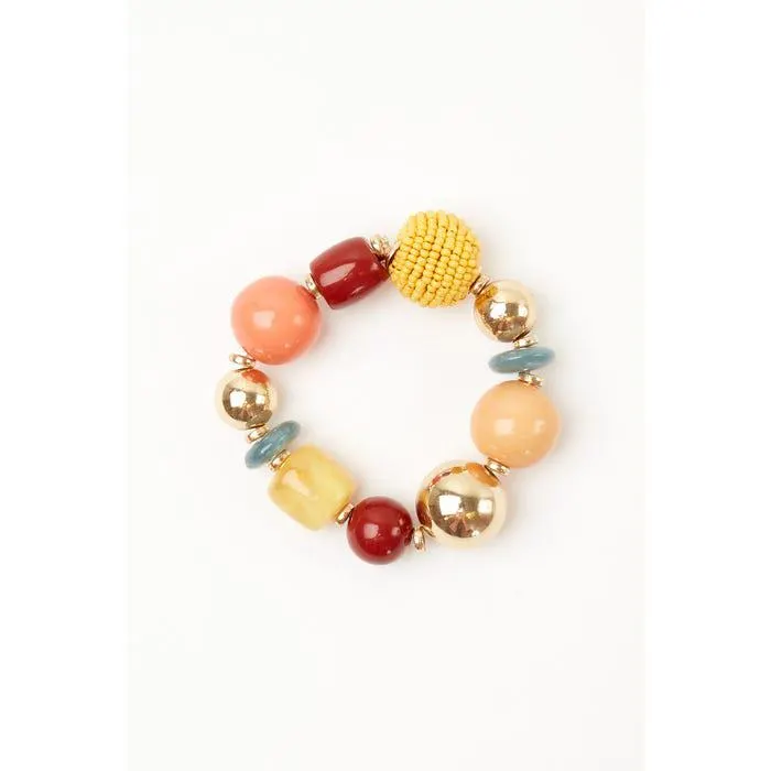 Armband grote kralen