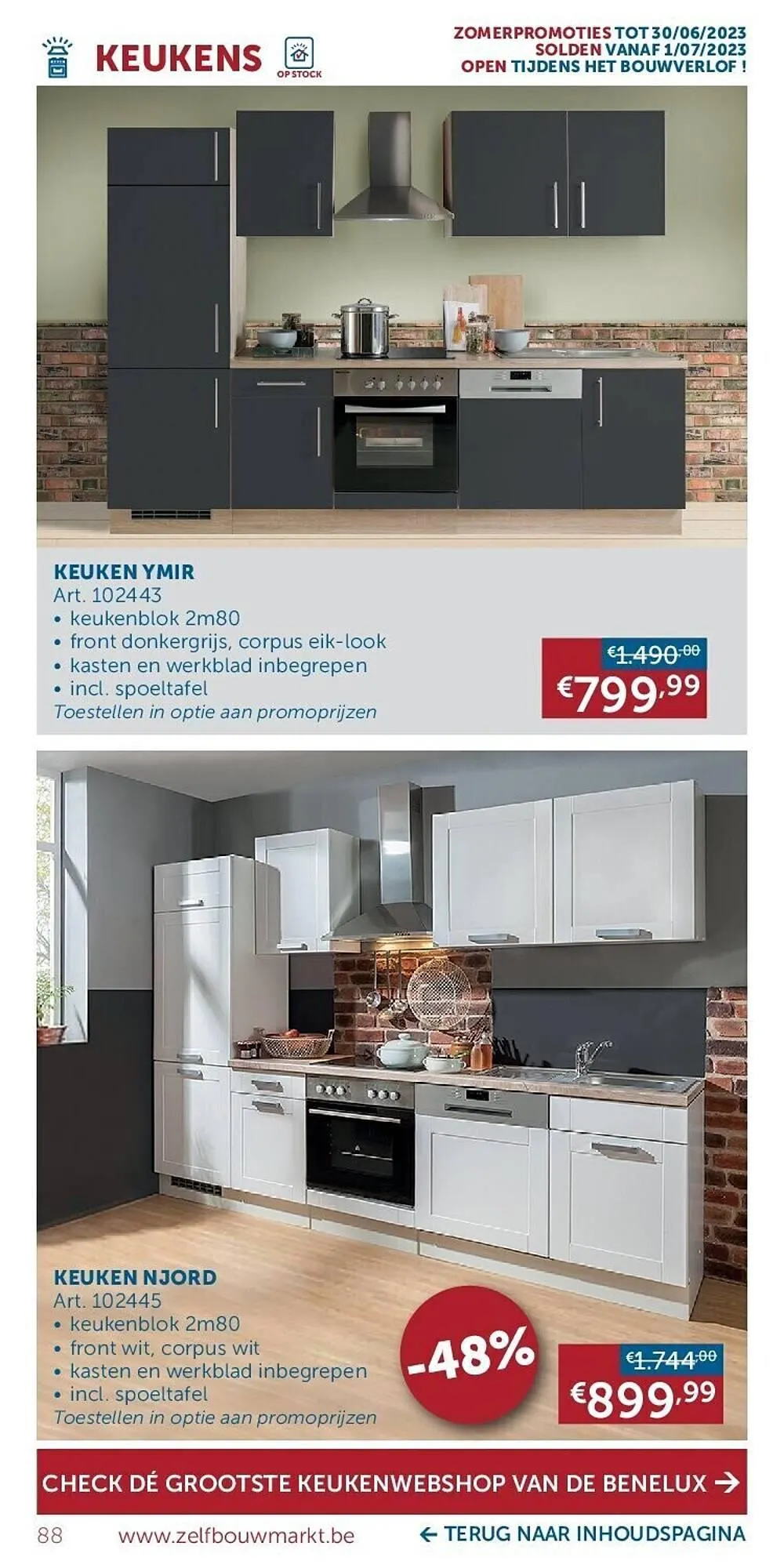 Zelfbouwmarkt folder van 20 juni tot 17 juli 2023 - folder pagina 88