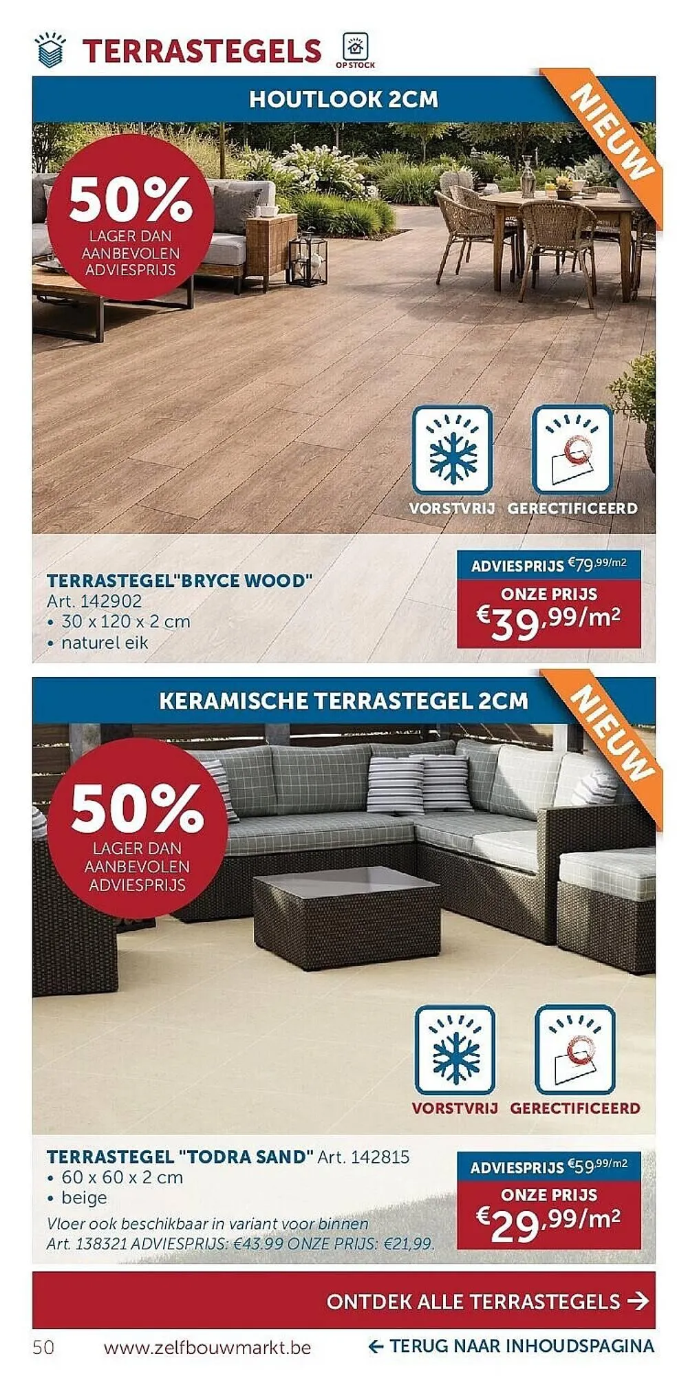 Zelfbouwmarkt folder van 24 februari tot 23 maart 2026 - folder pagina 50