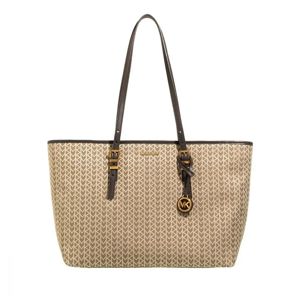 Quinn White Leather Shopper