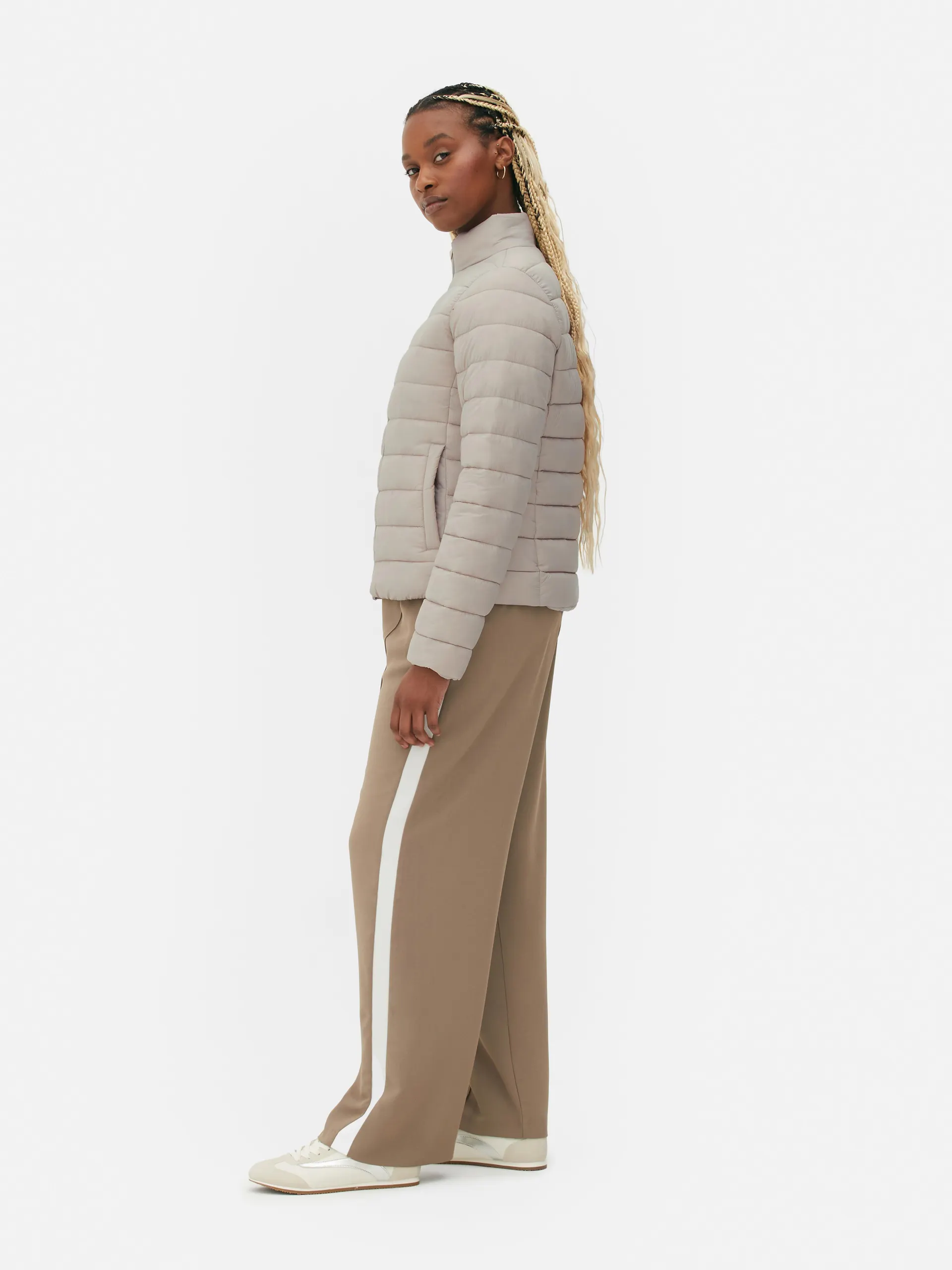 Doudoune à col cheminée