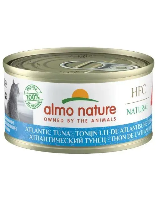Almo Nature Hfc Cat Natural Blik 70 g - Kattenvoer
