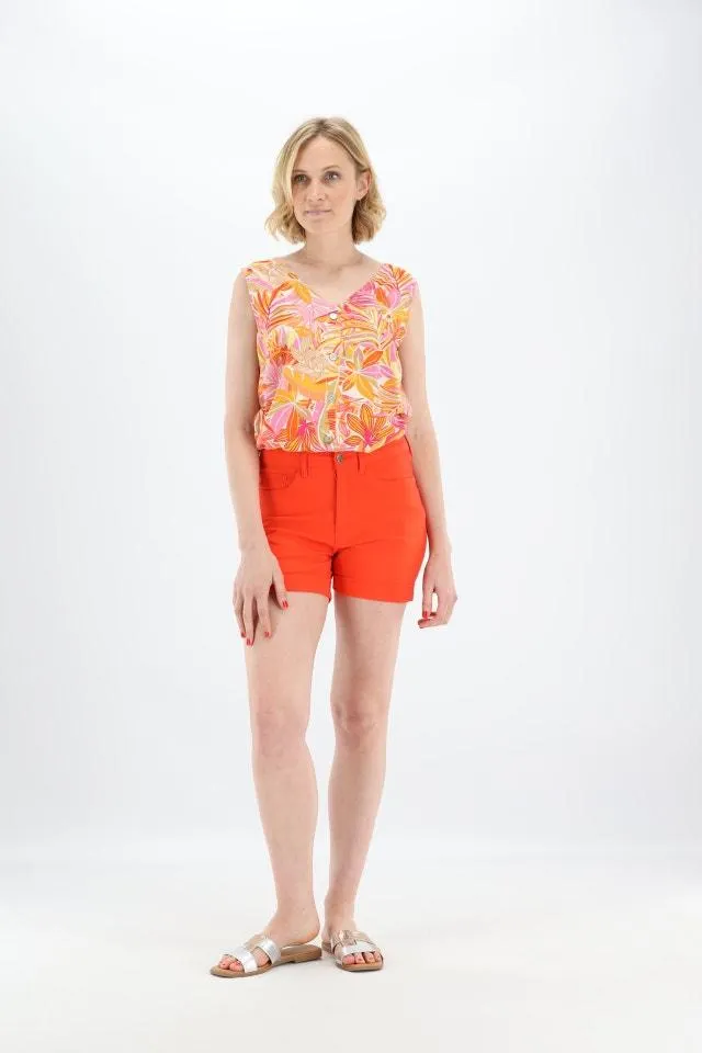 Oranje short