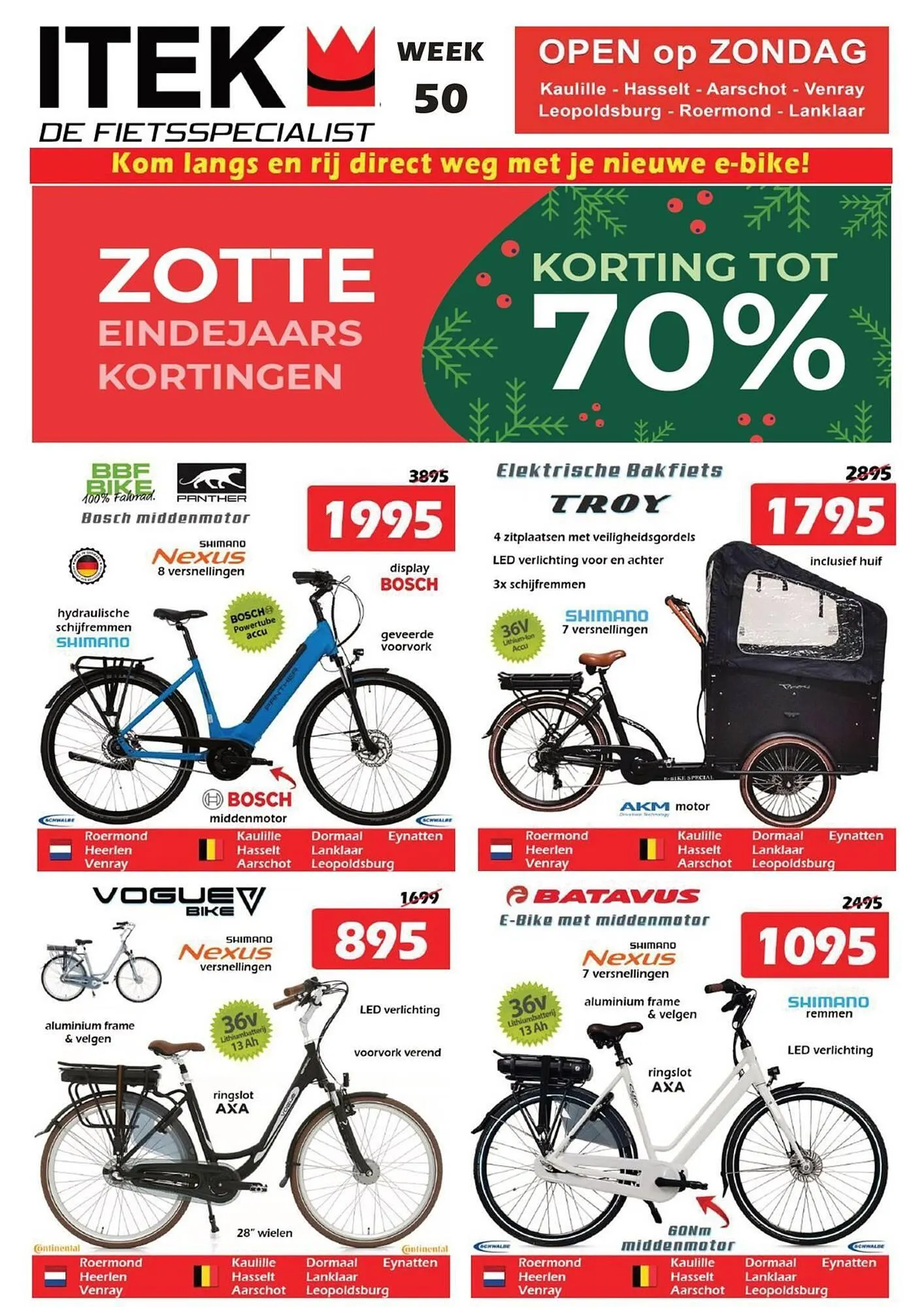 ITEK folder van 11 december tot 13 december 2025 - folder pagina 1