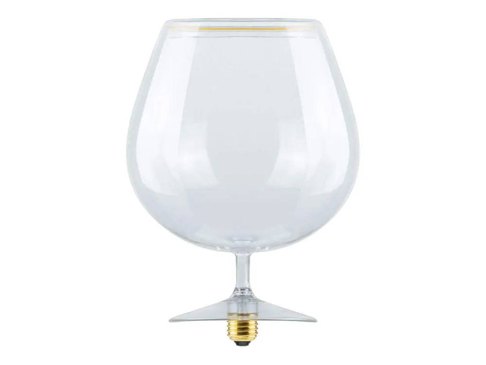 Ledlamp FLOATING LINE COGNAC - Transparant