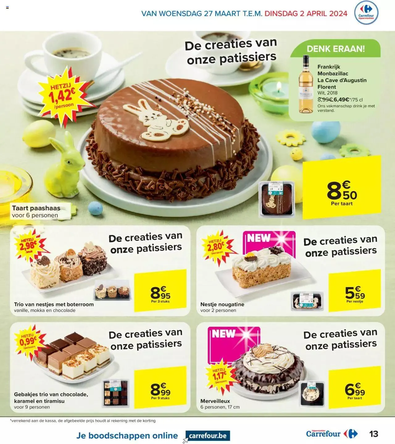 Carrefour folder week 13 van 8 april tot 30 maart 2024 - folder pagina 13