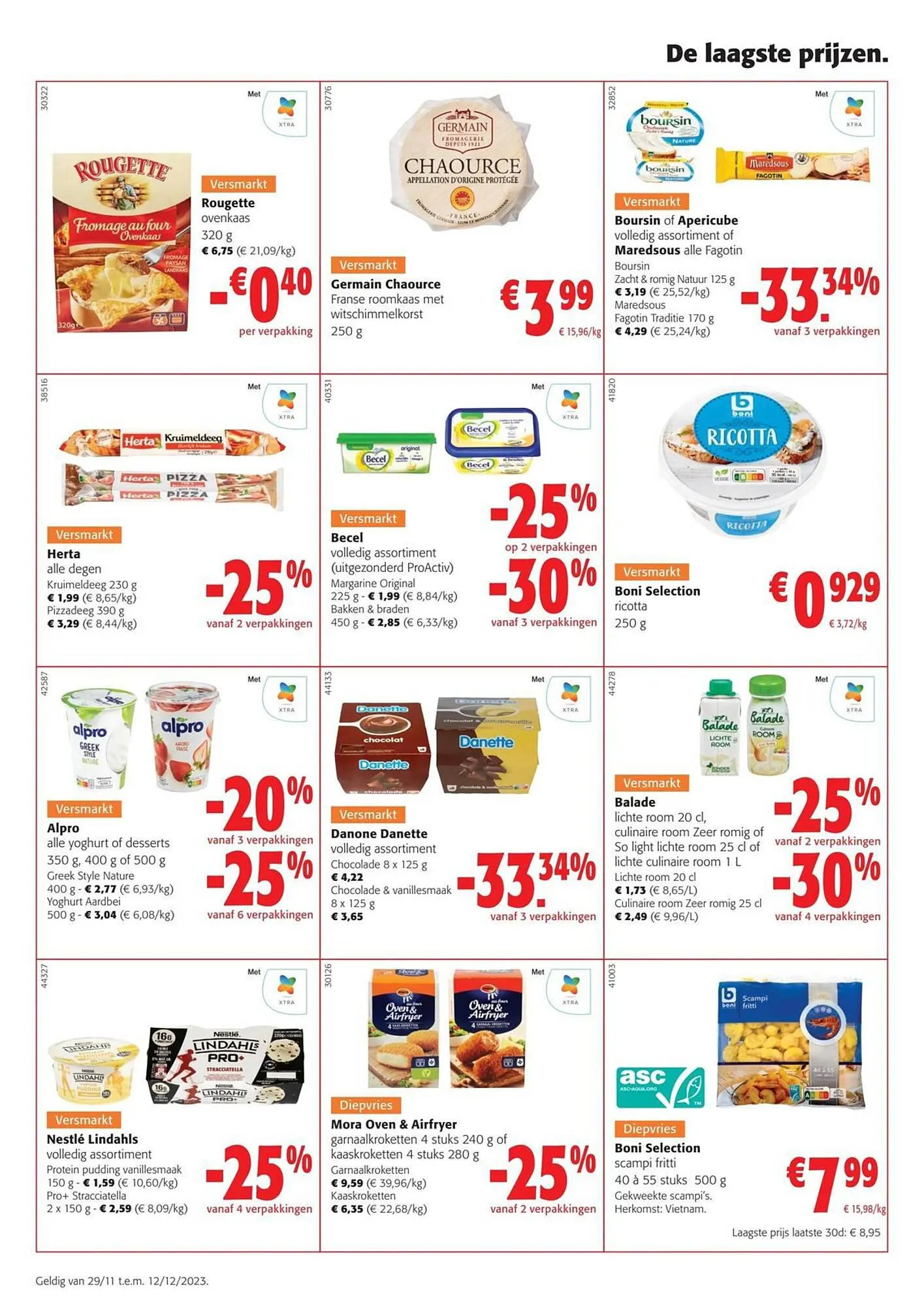 Colruyt folder van 30 november tot 12 december 2023 - folder pagina 7