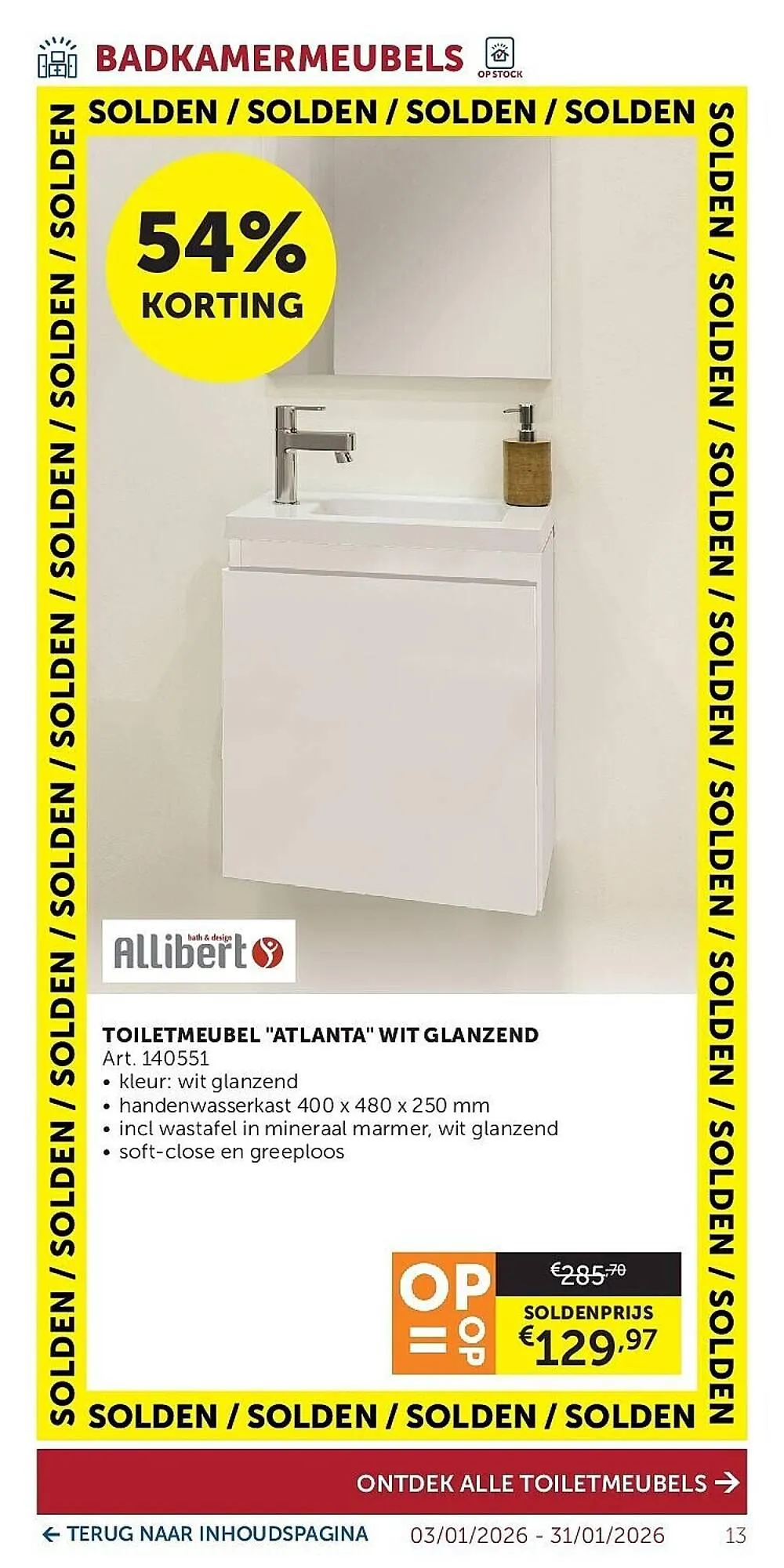 Zelfbouwmarkt folder van 3 januari tot 31 januari 2026 - folder pagina 13