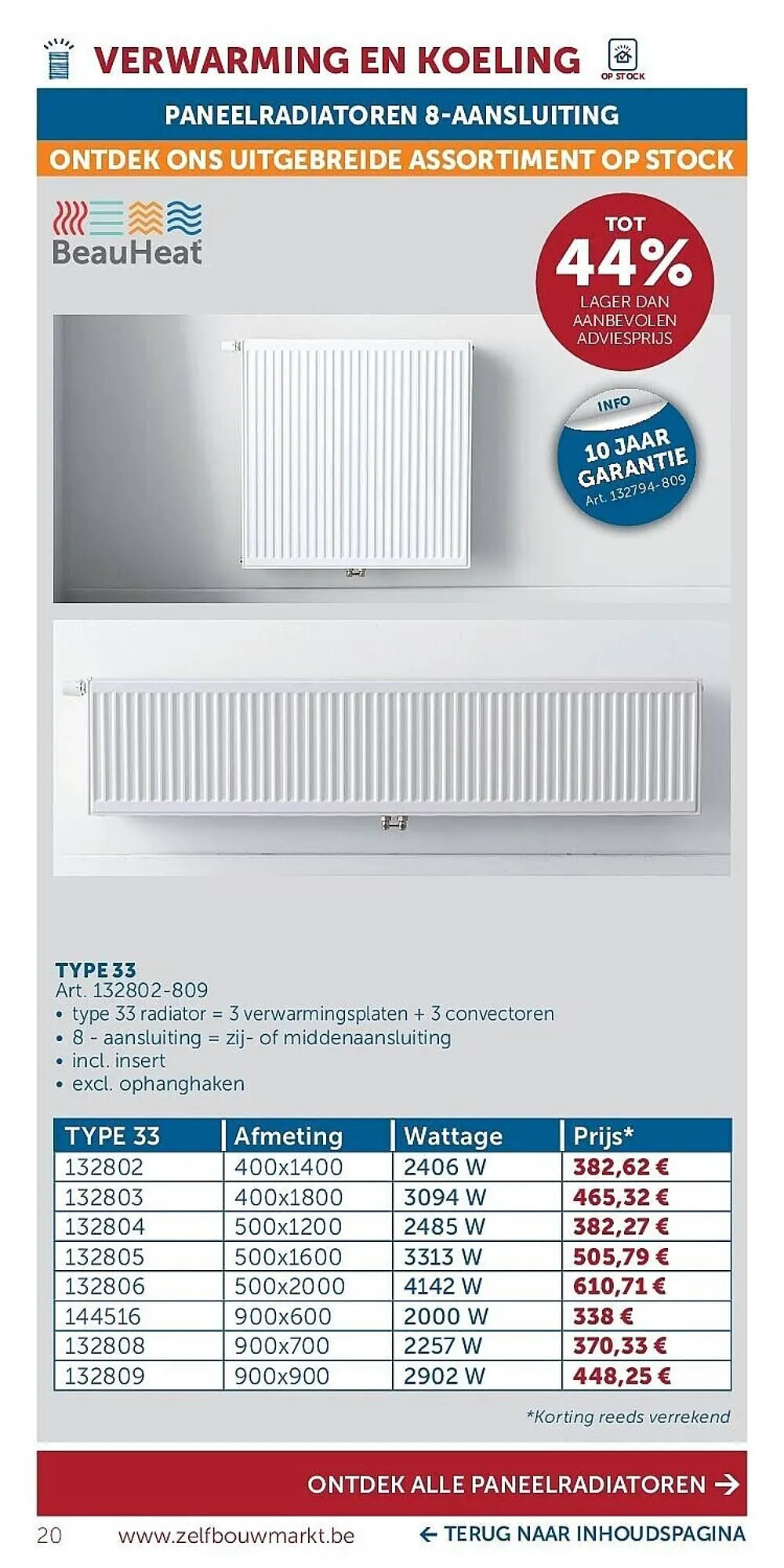 Zelfbouwmarkt folder van 21 april tot 18 mei 2026 - folder pagina 20