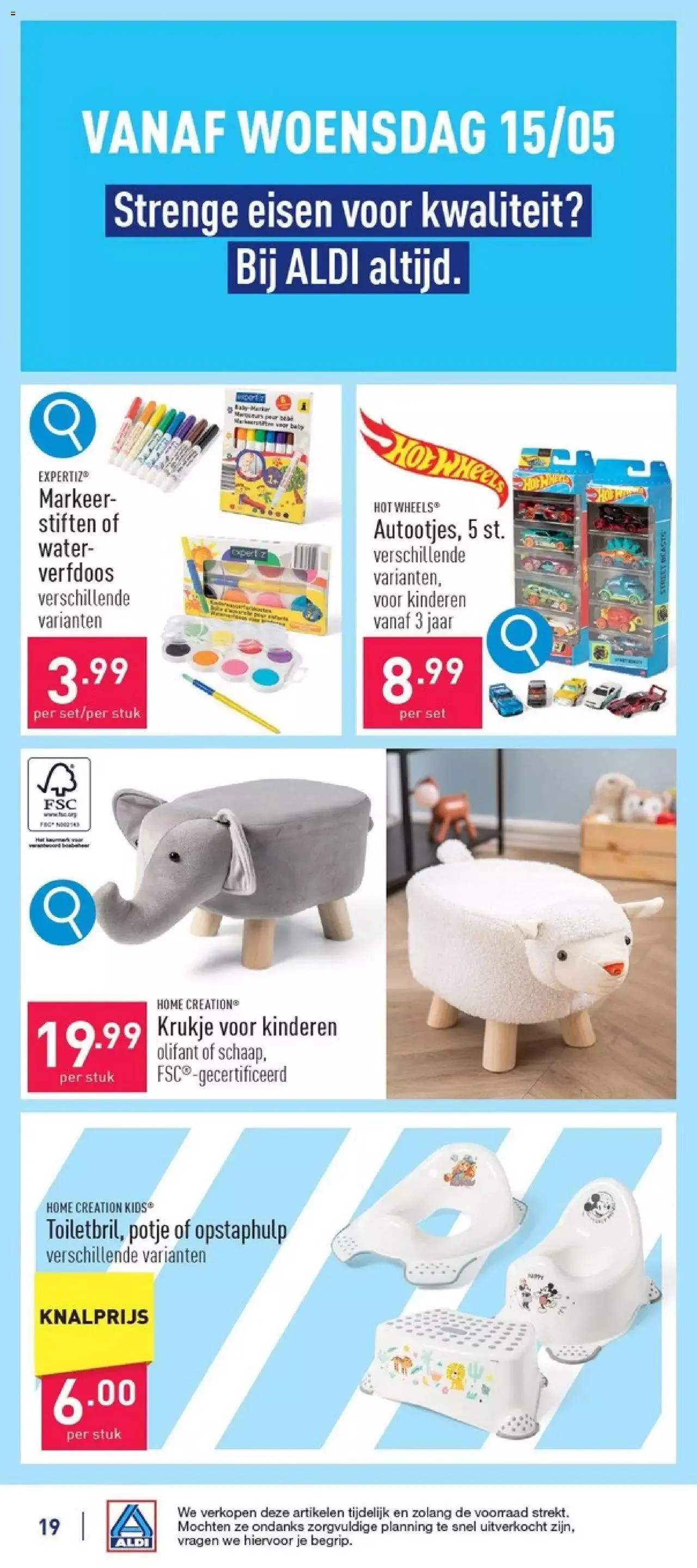 Aldi folder week 20 van 18 mei tot 31 december 2024 - folder pagina 19
