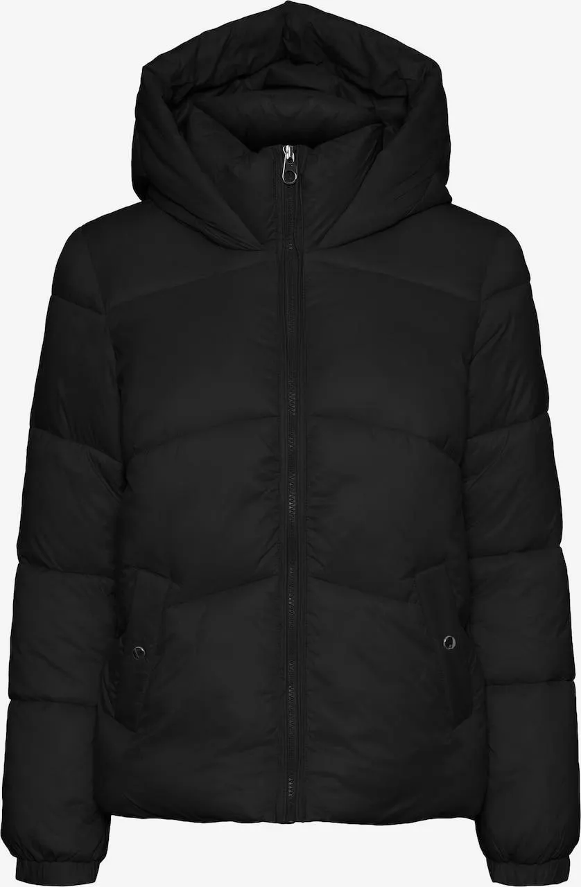 VERO MODA Winterjas 'Uppsala' in Zwart