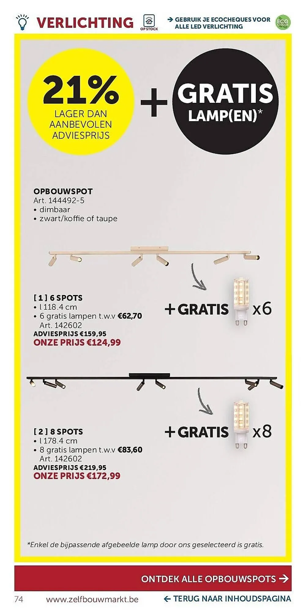 Zelfbouwmarkt folder van 24 februari tot 23 maart 2026 - folder pagina 74