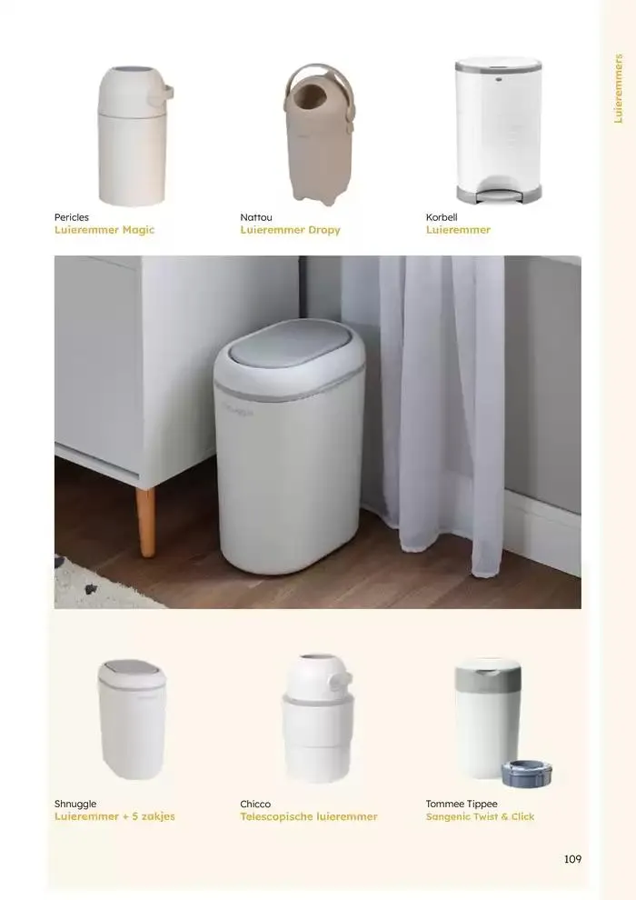 Babycatalogus  van 10 februari tot 31 december 2025 - folder pagina 109