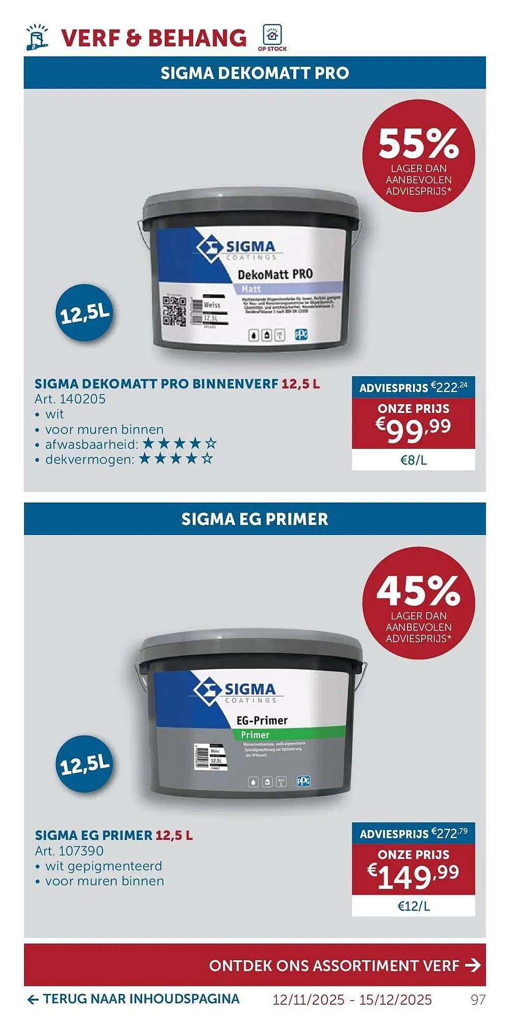 Zelfbouwmarkt folder van 12 november tot 15 december 2025 - folder pagina 97