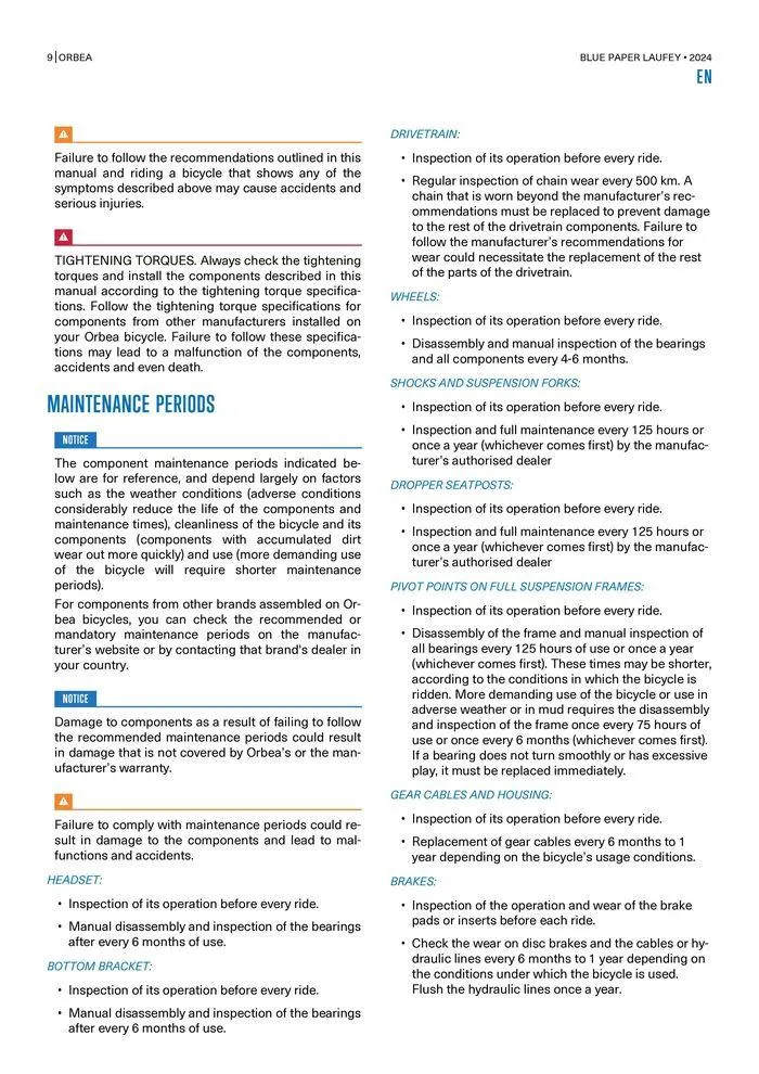 BLUE PAPER LAUFEY 2024 van 25 oktober tot 25 oktober 2024 - folder pagina 9