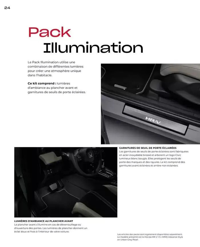 HR-V E:HEV Accessoires van 5 februari tot 5 februari 2026 - folder pagina 24