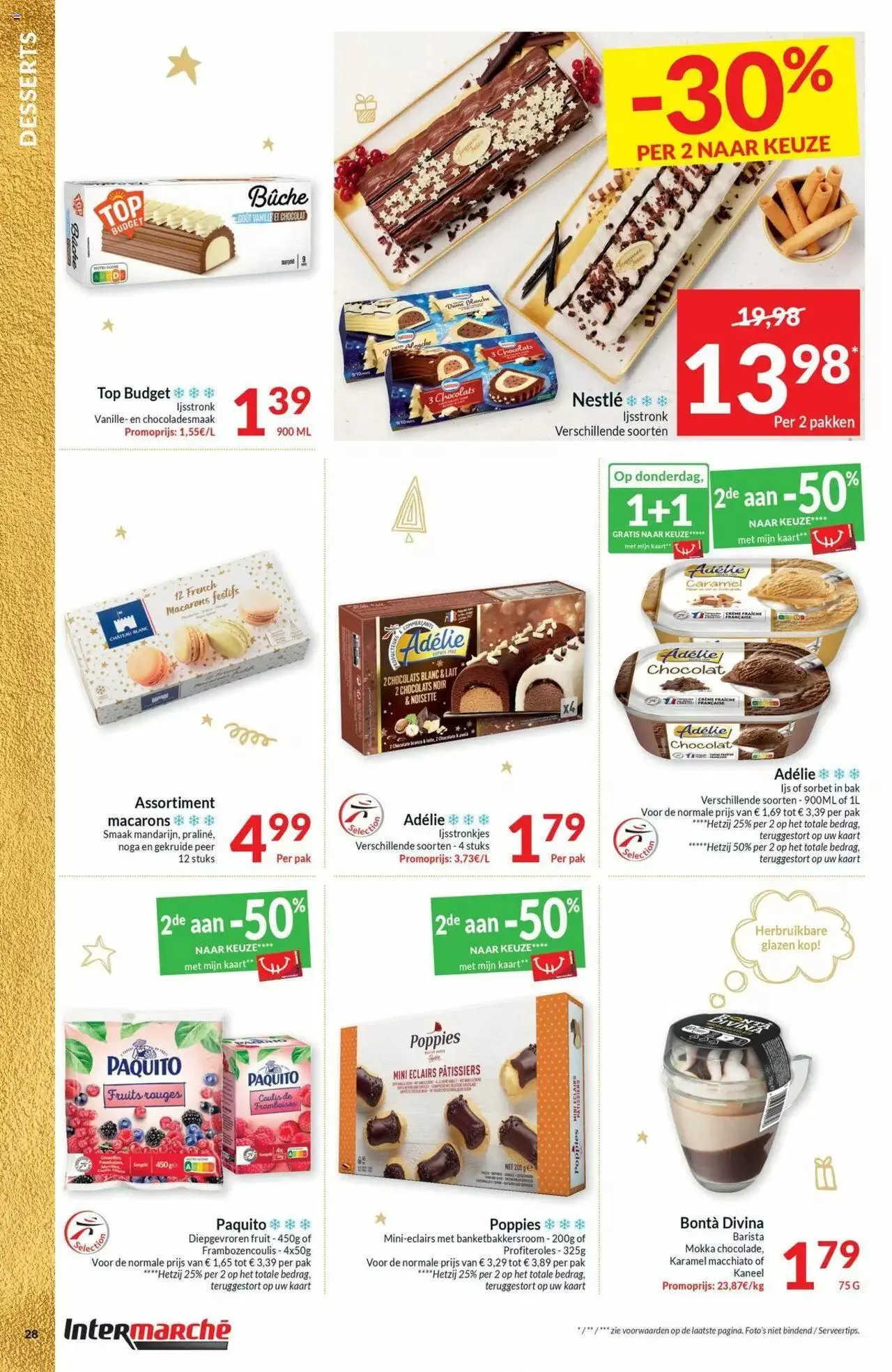 Intermarché Feestfolder van 31 december tot 31 december 2023 - folder pagina 28