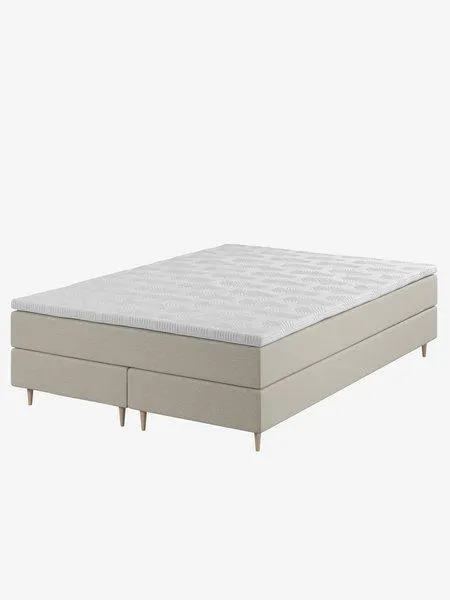 Boxspring 140x200 NEVLA zand-91 Medium