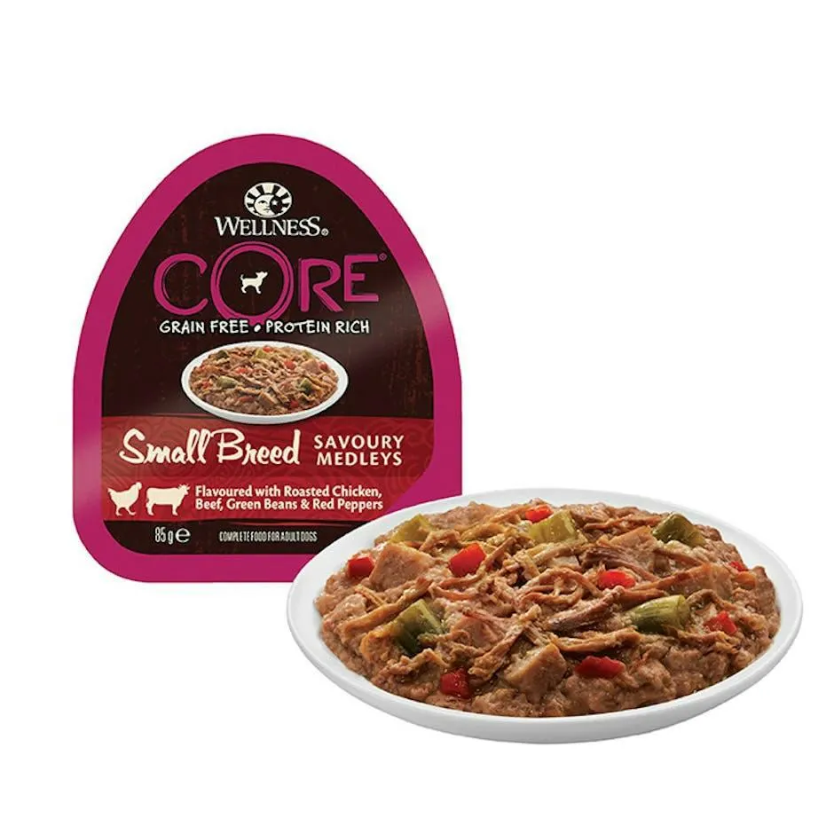 Wellness CORE sav. medley small chicken/beef 85g