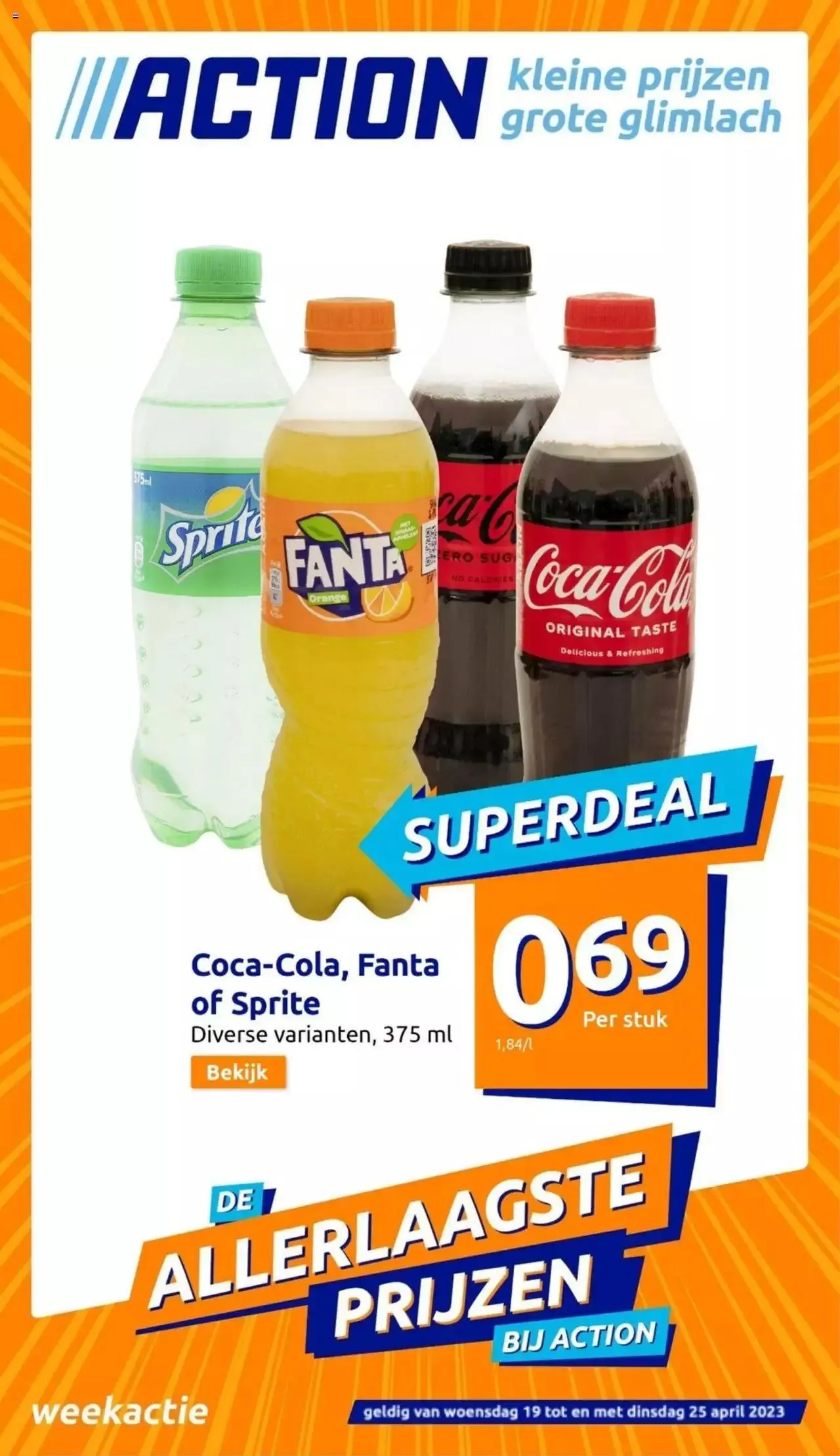 Action folder week / de la semaine 16 van 25 april tot 31 december 2023 - folder pagina 1