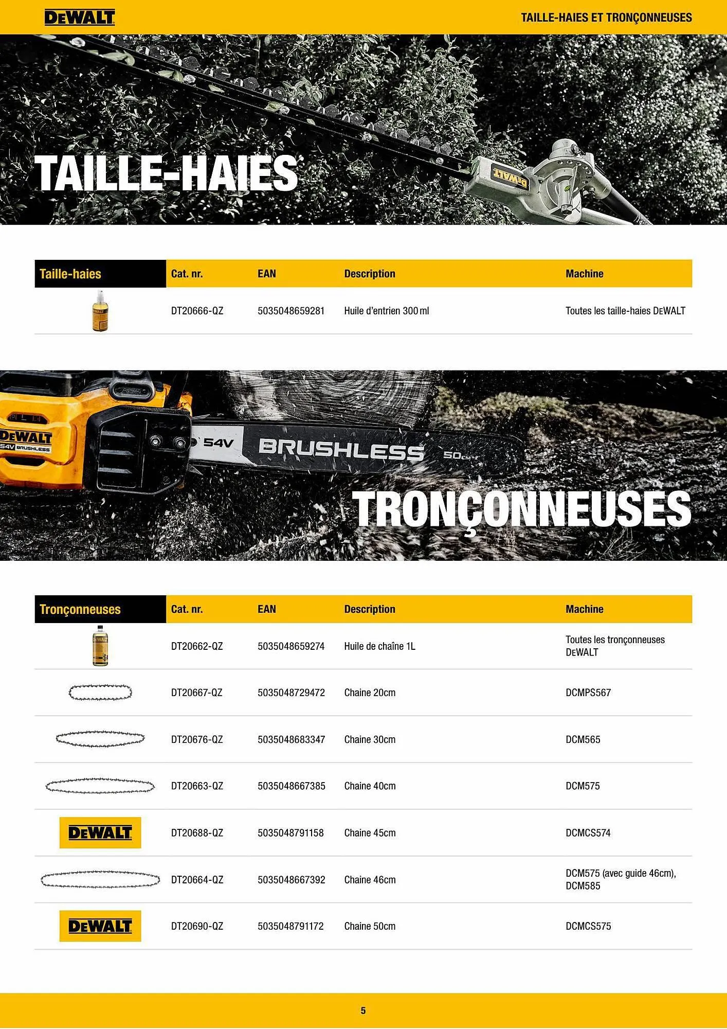 DeWALT folder van 3 september tot 30 september 2023 - folder pagina 5