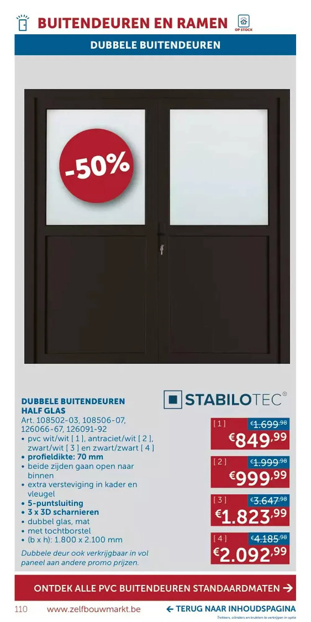 Zelfbouwmarkt folder van 18 juli tot 14 augustus 2023 - folder pagina 110