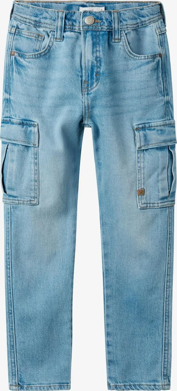 NAME IT Regular Jeans 'NKMSilas' in Lichtblauw