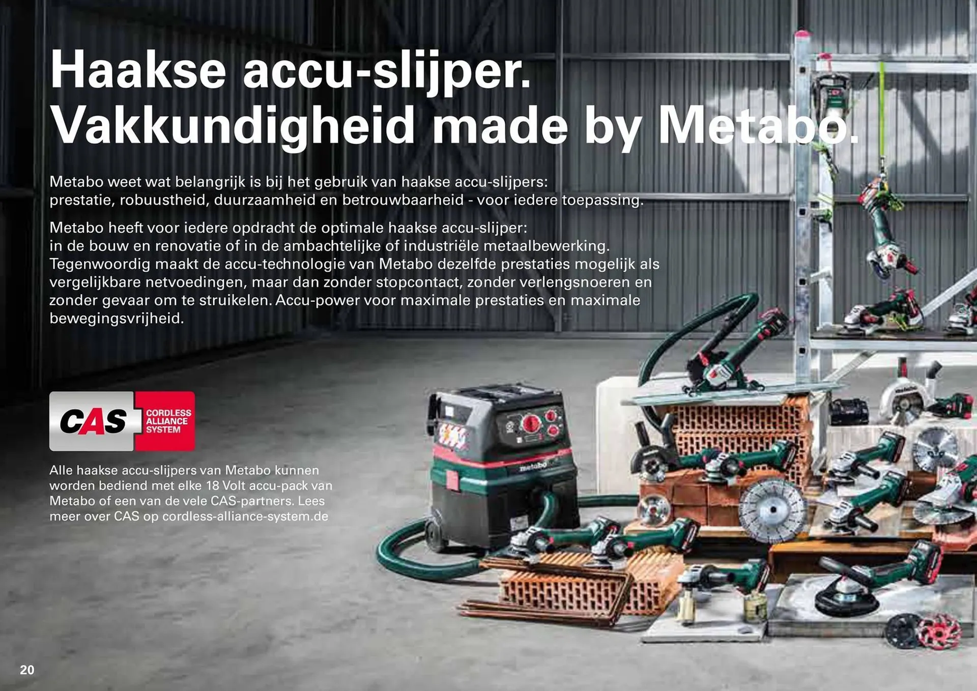 Metabo folder van 7 maart tot 31 december 2024 - folder pagina 20