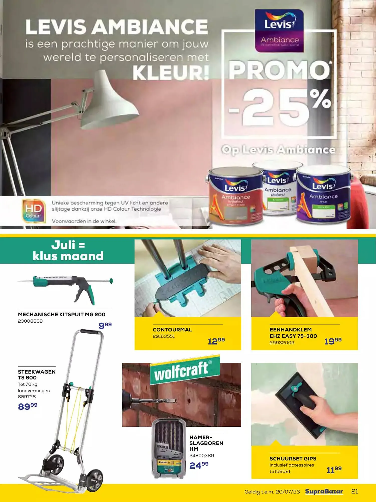 Supra Bazar folder van 15 juni tot 20 juli 2023 - folder pagina 21