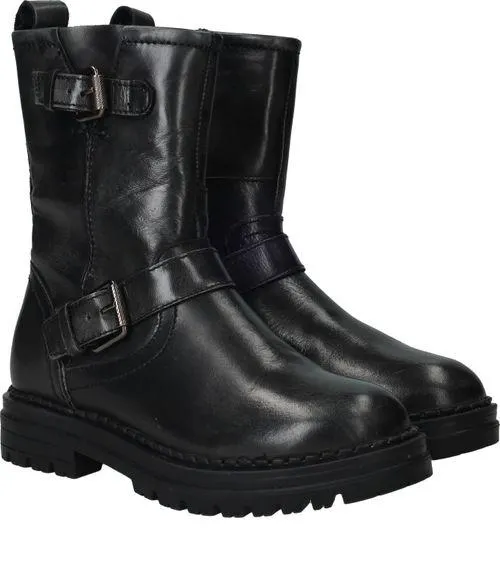 LOFF 1881 Bikerboots Zwart Meisjes