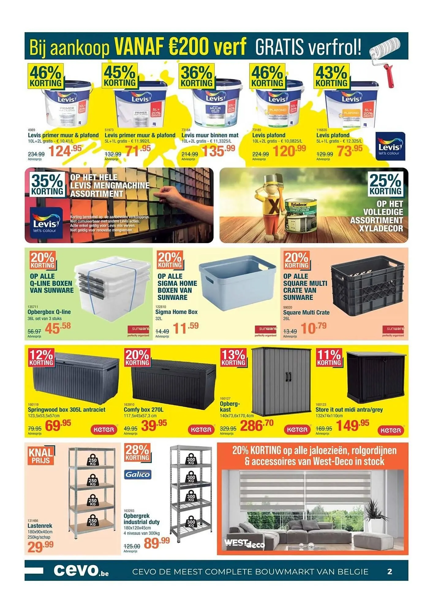 Cevo folder van 9 oktober tot 29 oktober 2025 - folder pagina 2