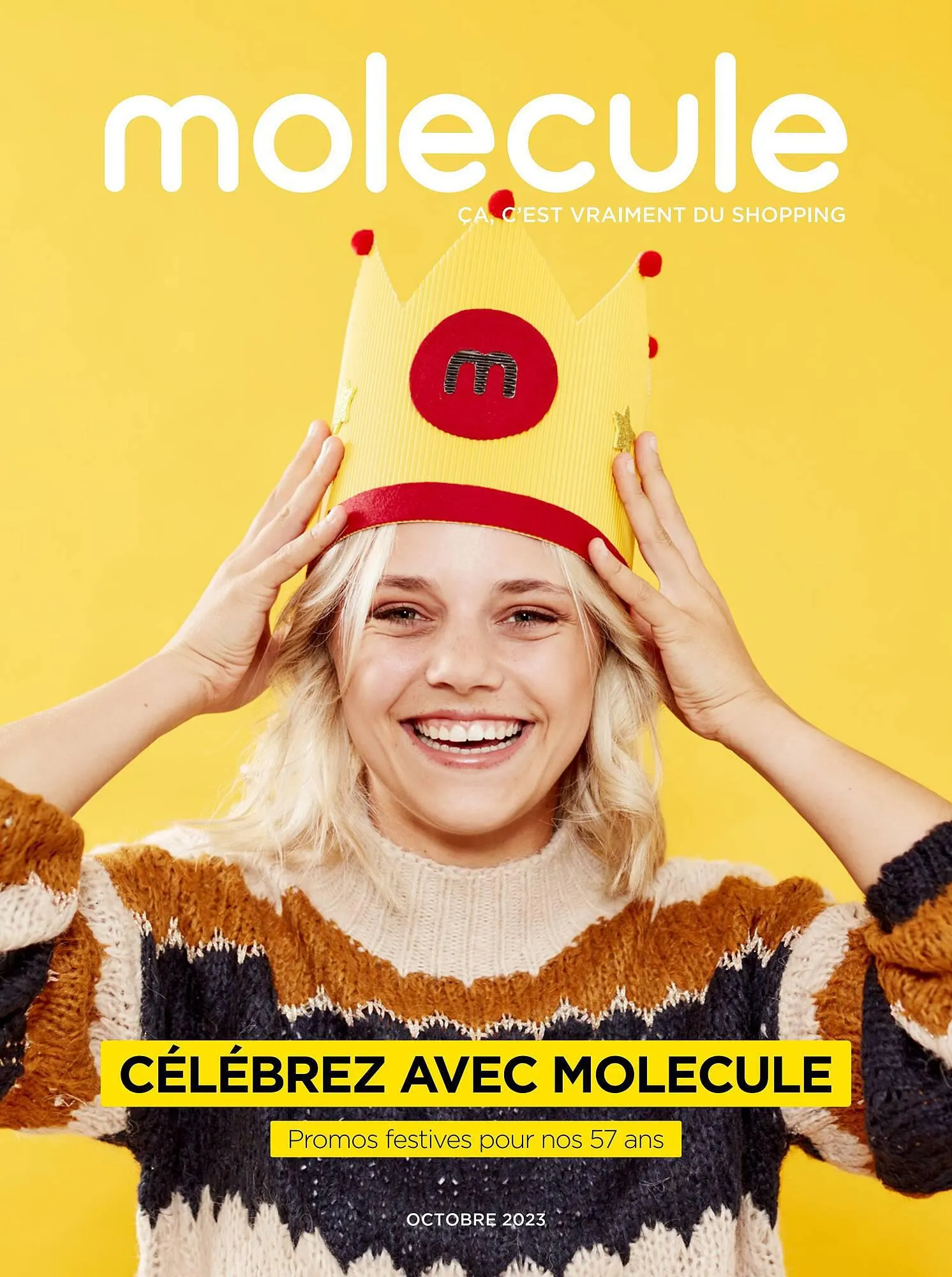 Molecule folder van 27 september tot 3 oktober 2023 - folder pagina 1