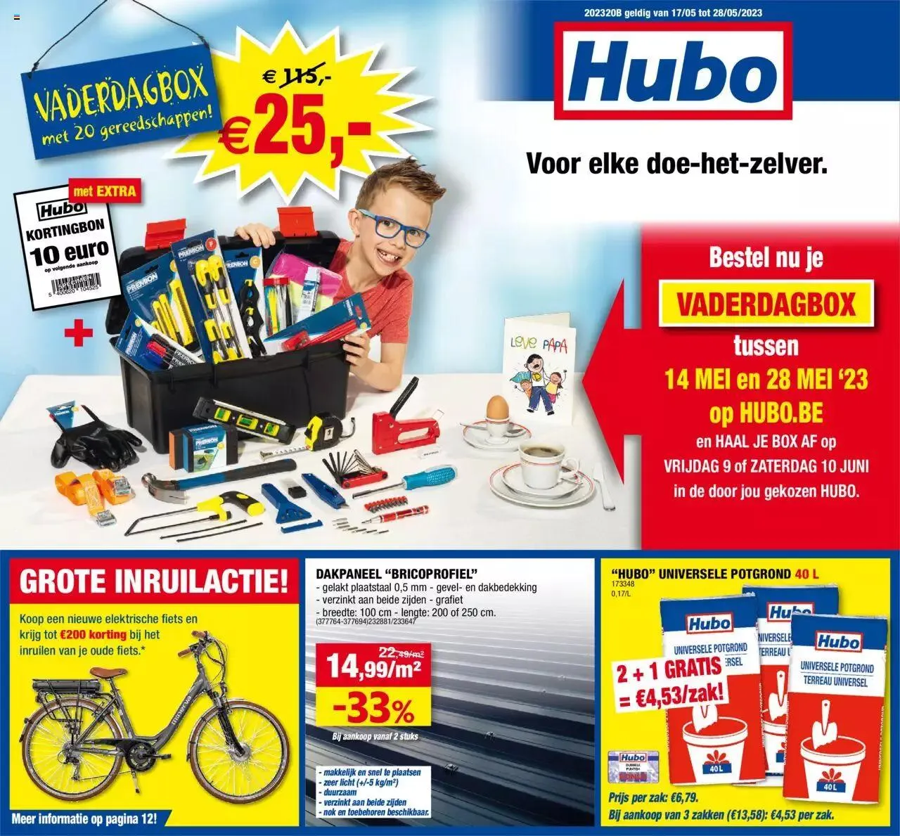 Hubo folder van 28 mei tot 31 december 2023 - folder pagina 1