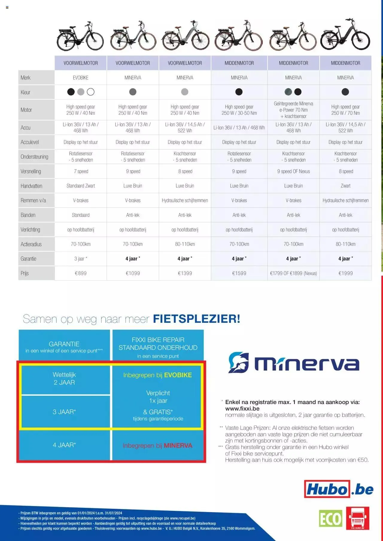 Hubo Elektrische Fietsen van 31 juli tot 31 december 2024 - folder pagina 4