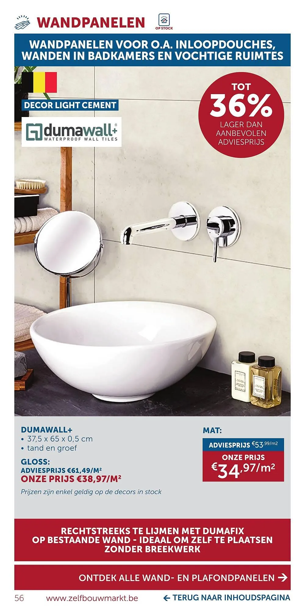 Zelfbouwmarkt folder van 15 december tot 19 januari 2026 - folder pagina 56