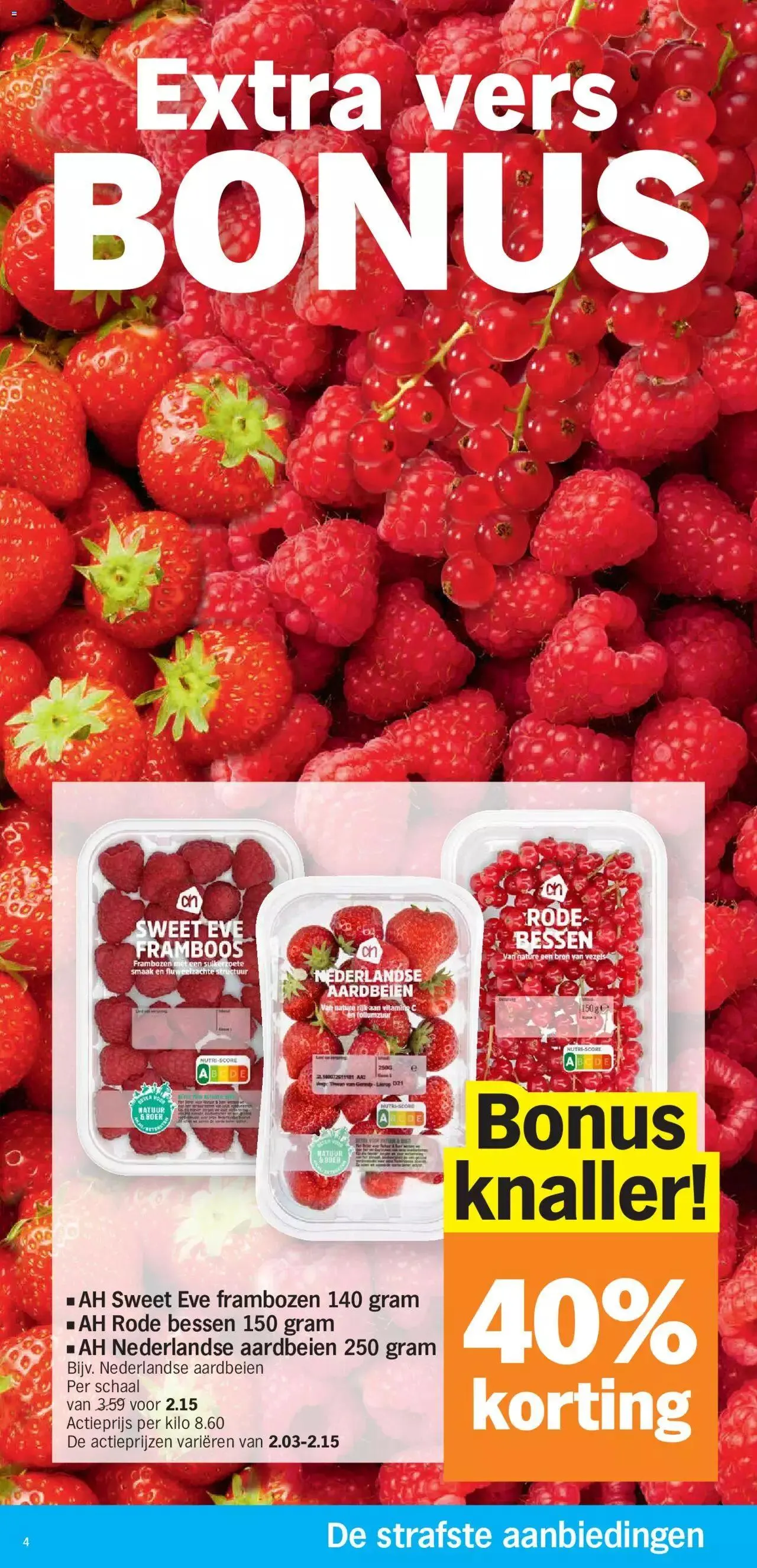 Albert Heijn folder week / de la semaine 37 van 17 september tot 31 december 2023 - folder pagina 4