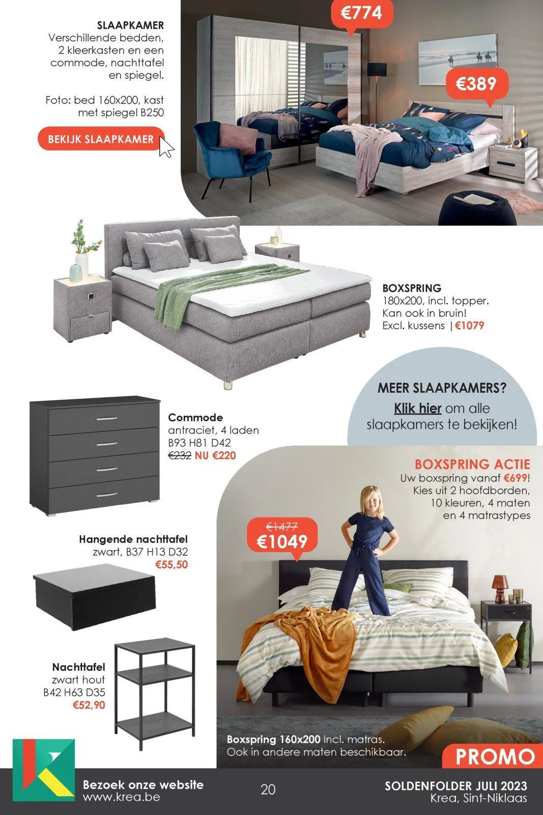 Krea folder tot 31.07.2023 van 30 juni tot 31 juli 2023 - folder pagina 20